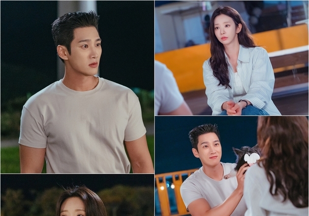 '스프링피버' 안보현·이주빈 사이 등장한 의문의 여인…손여은 정체는?