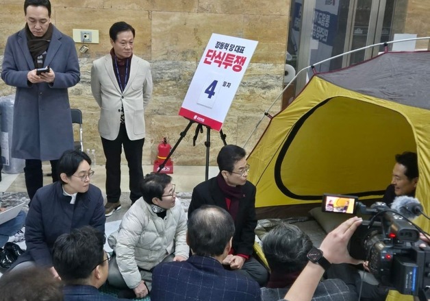 이철우 지사, 장동혁 대표 단식 현장 방문…"민주당, 현안 속히 답해야"