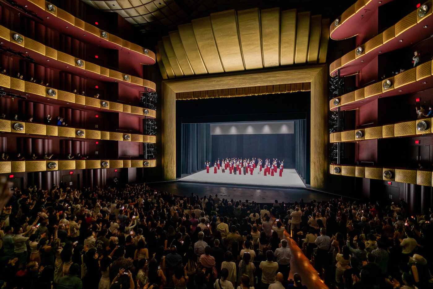 본문 이미지 - '일무' 뉴욕 공연 사진ⓒAnHyojin(세종문화회관 제공)