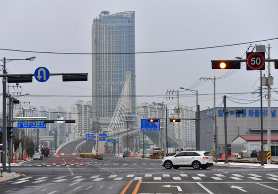 포항 해오름대교 29일 임시 개통…출근길 정체 해소 전망