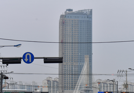 포항 해오름대교 연결도로 일부 완료