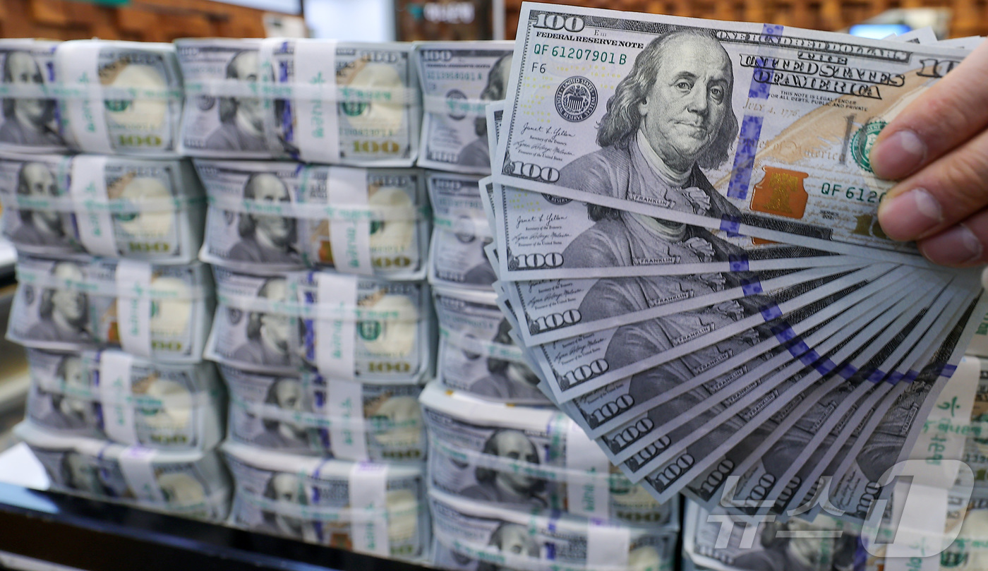 (서울=뉴스1) 김성진 기자 = 환리스크에 노출된 우리나라의 달러자산 규모가 외환시장 규모의 25배에 달한다는 국제통화기금(IMF)의 경고가 나왔다.18일 IMF가 발간한 '글로벌 …