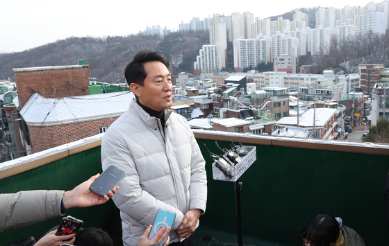 오세훈, 뉴타운 해제 비판에 반박…"정치적 프레임"