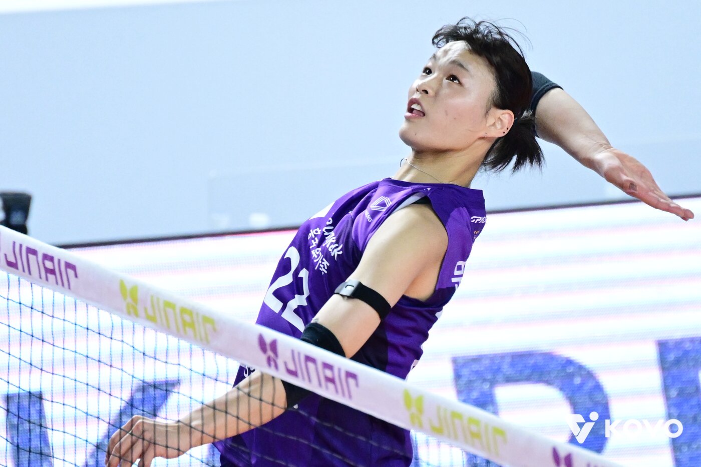 본문 이미지 - 흥국생명 문지윤. (KOVO 제공)