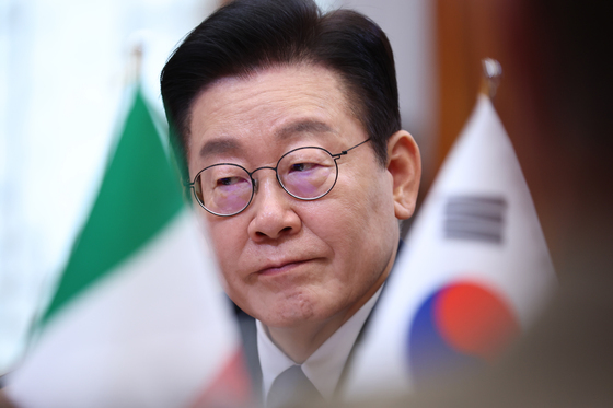 이재명 대통령, 이탈리아 총리와 정상회담
