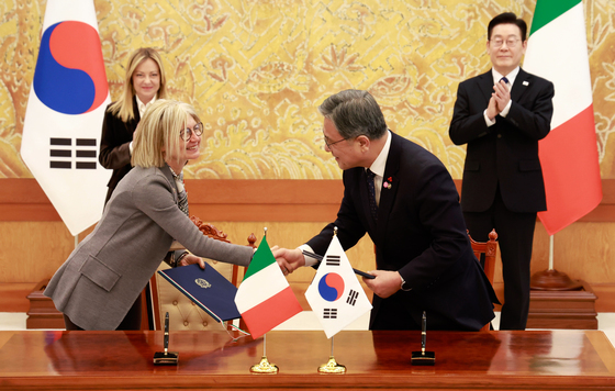한-이탈리아, 문화유산 및 경관 보호 양해각서 협약식