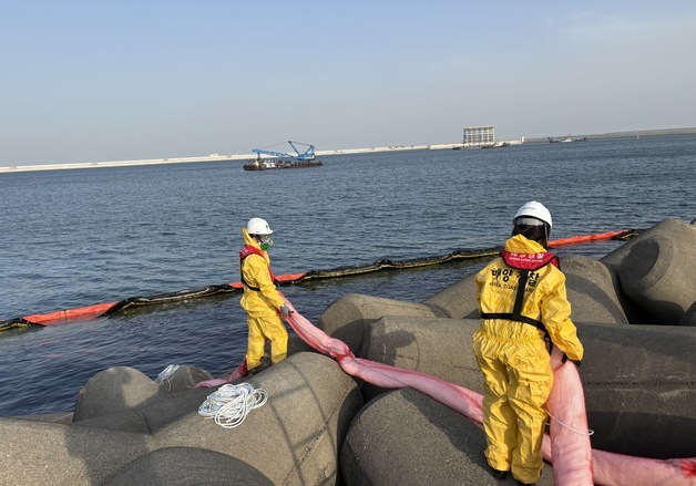 작년 남해해경청 관내 해양오염사고 110건…유출량 87.47kL