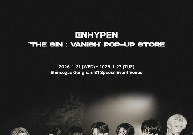 신세계百서 엔하이픈 미니 7집 'THE SIN : VANISH' 만난다