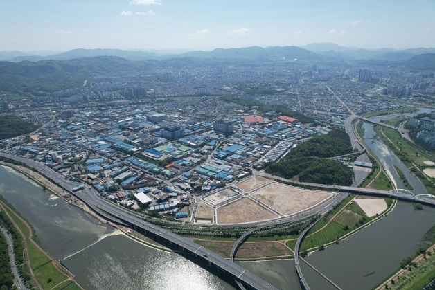 대전산단 재생사업지구 활성화구역 1단계 사업 준공