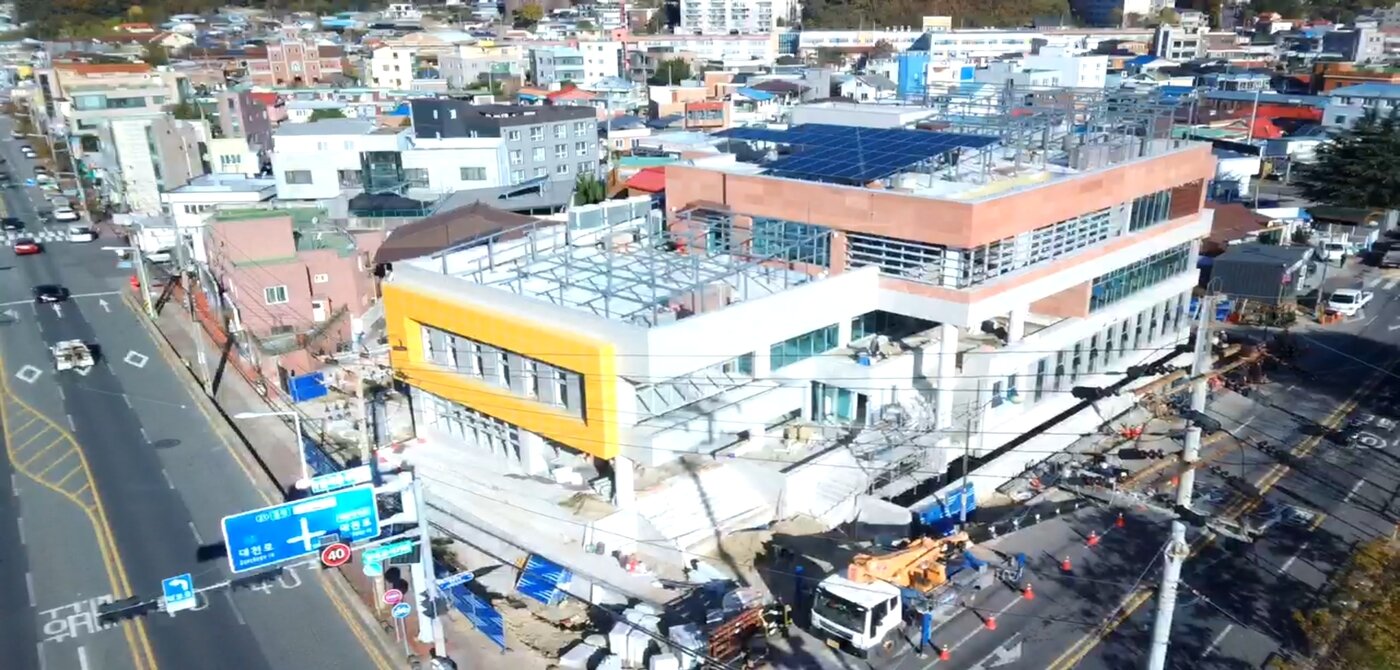 본문 이미지 - 올해 2월 준공 예정인 '다정한 누리보듬센터'.(보령시 제공. 재판매 및 DB금지)/뉴스1