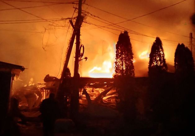 러 "헤르손 카페 드론 공격에 24명 사망…英 뒷배 우크라 소행"