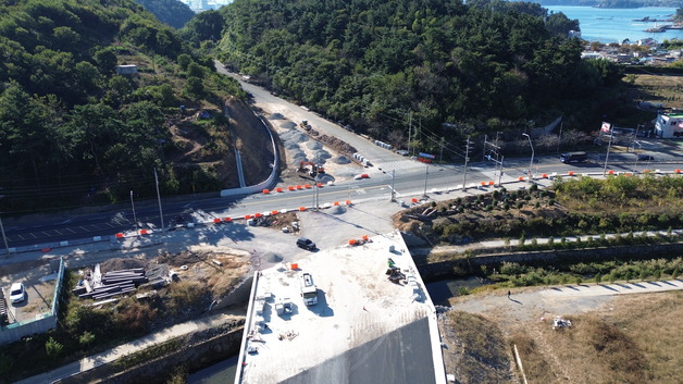 박동식 사천시장 "숙원, 화력발전소 우회도로 개통"