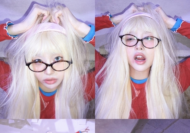 츄, 첫 정규 새 티저 공개…금발 헤어에 인형 같은 미모