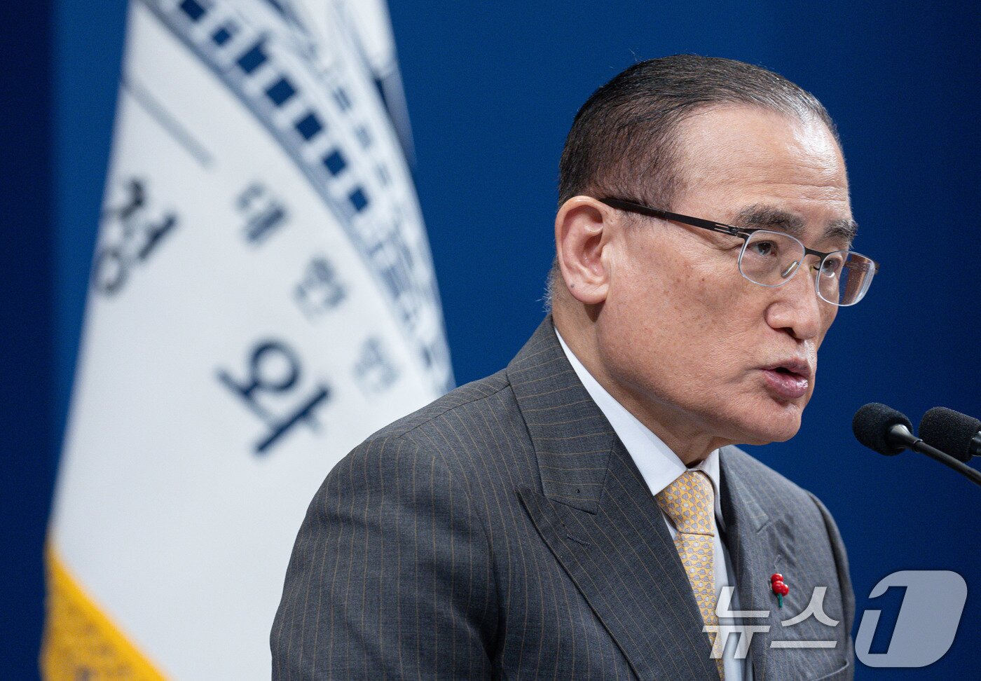 본문 이미지 - 위성락 국가안보실장이 2일 춘추관에서 이재명 대통령의 국빈 방중 일정 관련 브리핑을 하고 있다. 2026.1.2/뉴스1 ⓒ News1 이재명 기자