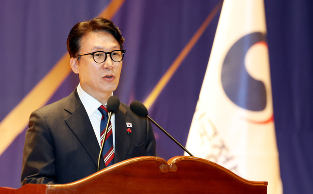 2026년 정부 시무식 신년사 하는 김민석 국무총리