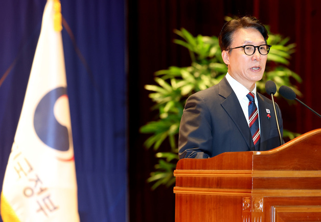 2026년 정부 시무식 신년사 하는 김민석 국무총리