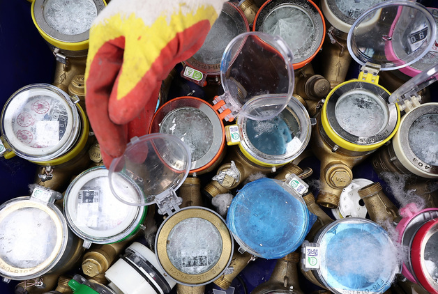 서울 전역 한파주의보, 계량기 동파 피해 발생