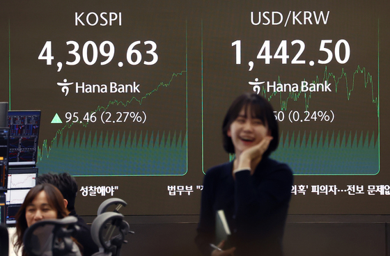 "1400원대 환율, 펀더멘털 괴리…새해 첫날 2.8원 오른 1441.8원(종합)