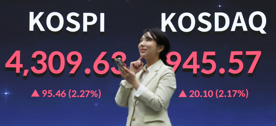 코스피, 사상 첫 4300선 돌파