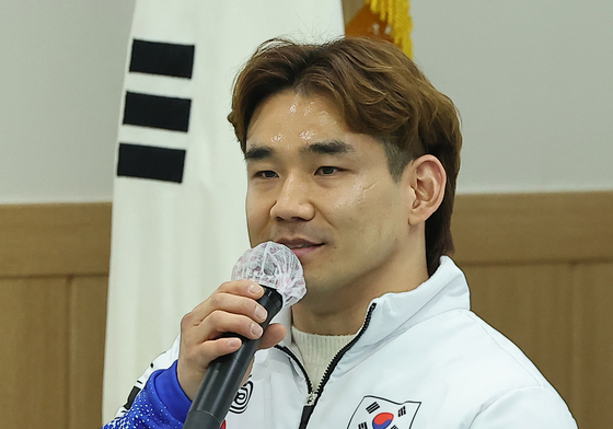 포부 밝히는 휠체어믹스더블컬링 이용석