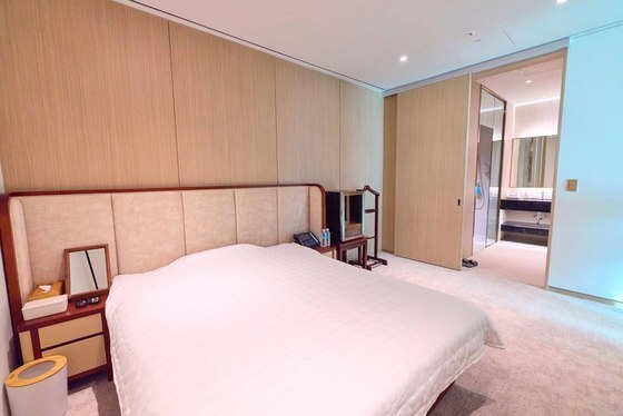 용산 대통령실에 설치된 침실