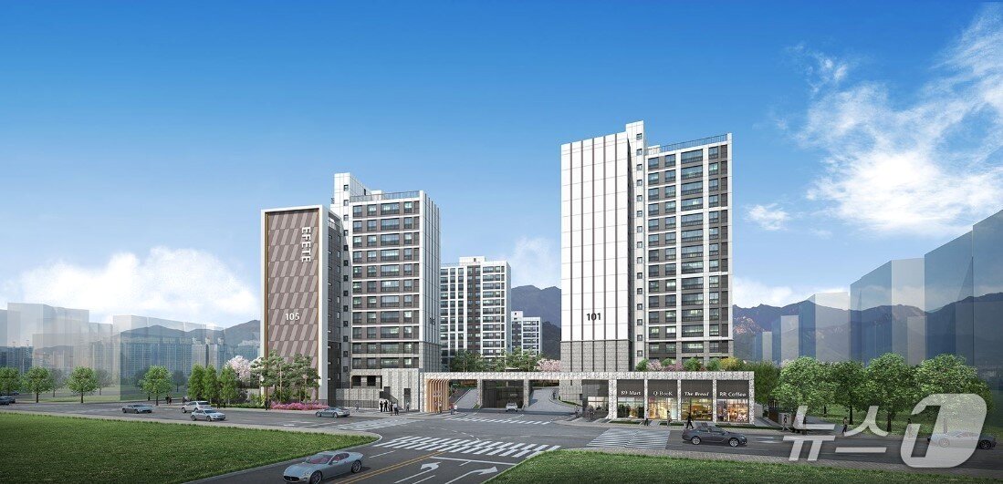 본문 이미지 - 태화강 에피트 조감도 (HL디앤아이한라 제공) 뉴스1 ⓒ News1