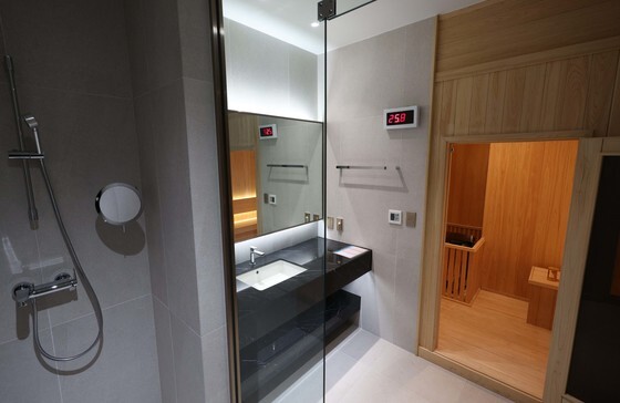 용산 집무실 사우나