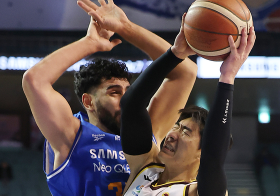 양홍석, 표정으로 말해요