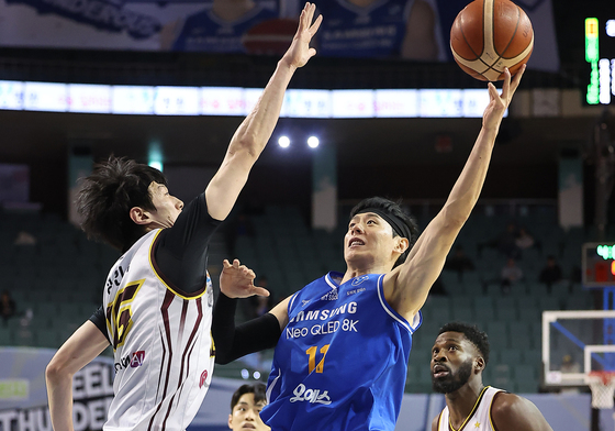 이관희, 완벽한 레이업 슛