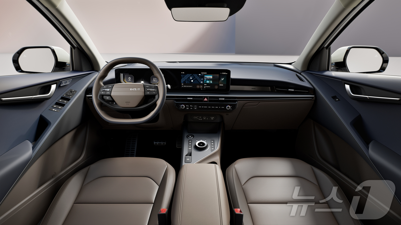 (서울=뉴스1) = 기아는 20일 ‘더 뉴 니로’의 디자인을 최초로 공개했다. 사진은 기아 '더 뉴 니로'의 내장. (현대차·기아 제공. 재판매 및 DB 금지) 2026.1.20/ …