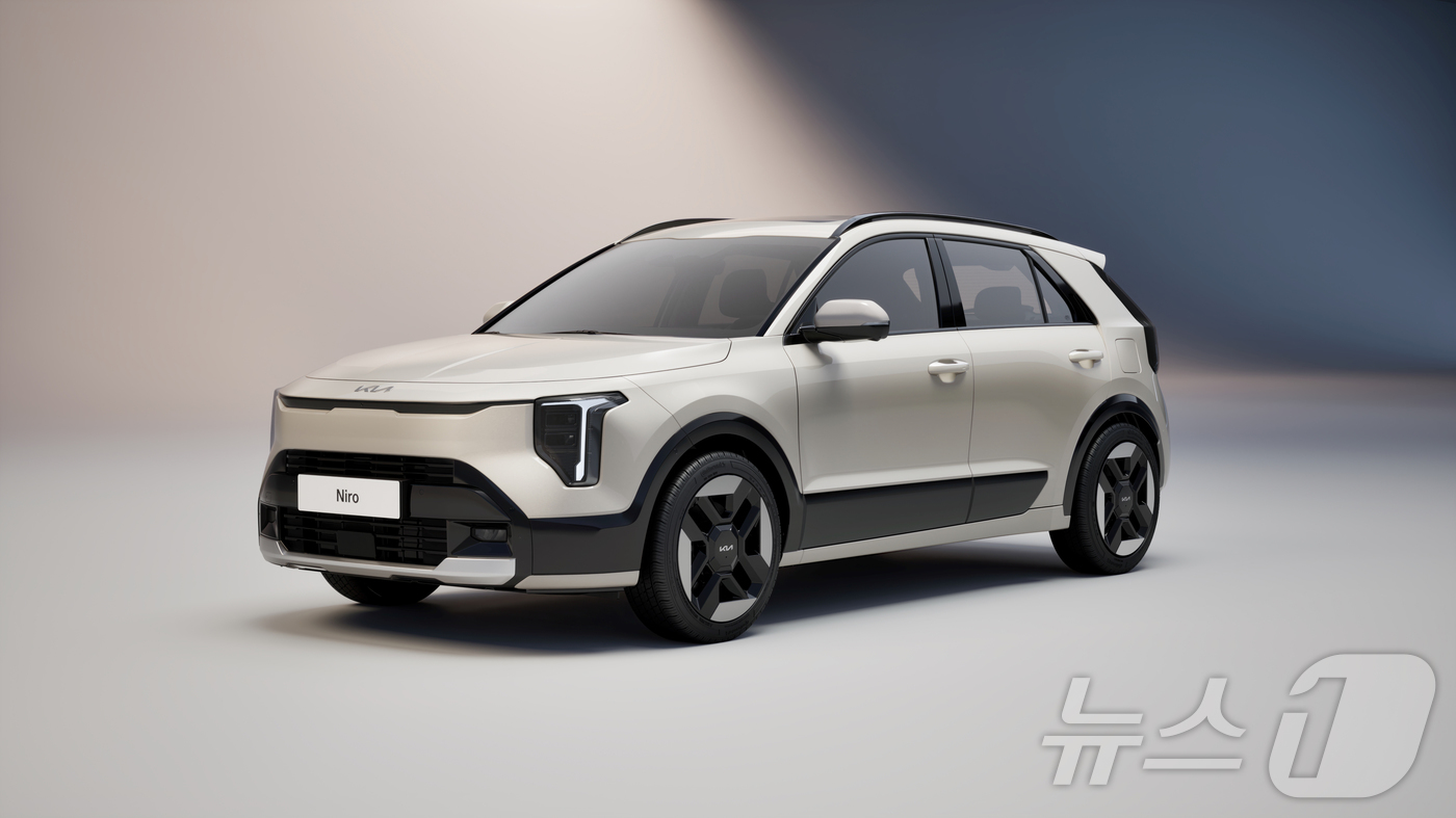 (서울=뉴스1) = 기아는 20일 ‘더 뉴 니로’의 디자인을 최초로 공개했다. 사진은 기아 '더 뉴 니로'의 외장. (현대차·기아 제공. 재판매 및 DB 금지) 2026.1.20/ …
