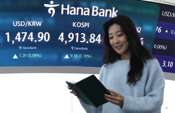 "오천피 급제동"…외인·기관, 1시간 동안 8000억 '매도 폭탄'