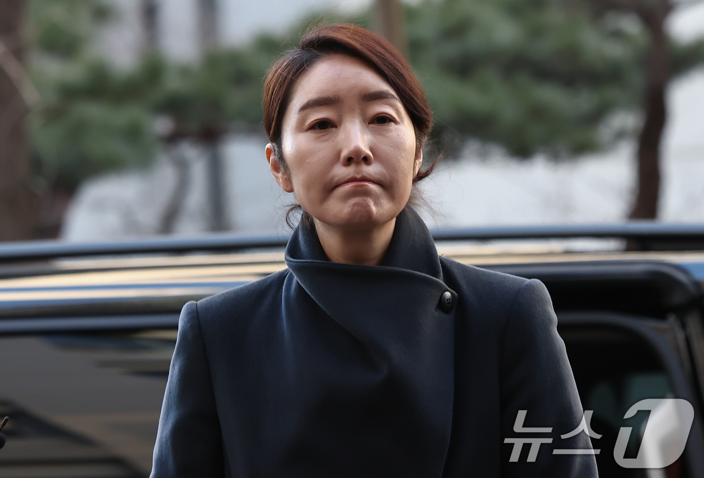 (서울=뉴스1) 김도우 기자 = 공천헌금 1억원을 수수한 혐의를 받는 강선우 무소속 의원이 20일 서울 마포구 서울경찰청 광역수사단 공공범죄수사대에 조사를 받기 위해 출석하고 있다 …