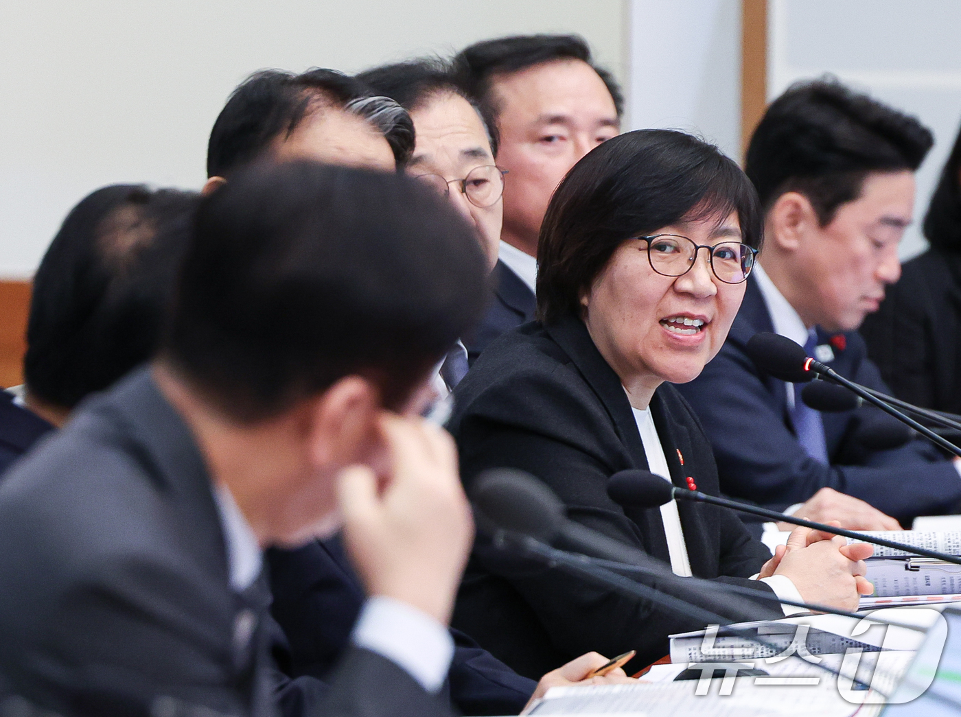 (서울=뉴스1) 허경 기자 = 정은경 보건복지부 장관이 20일 청와대에서 열린 국무회의에서 발언하고 있다.  2026.1.20/뉴스1