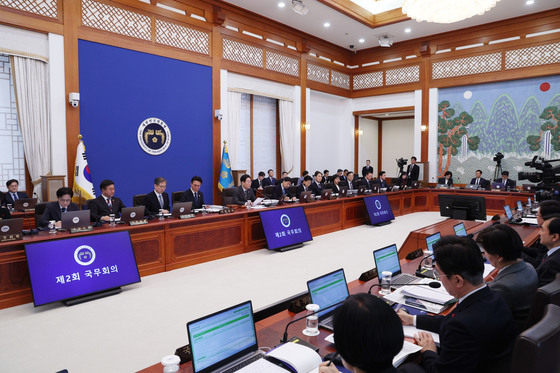 이재명 대통령 '국무회의 주재'