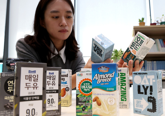 한국소비자원, 식물성 음료 11개 제품 비교정보 발표