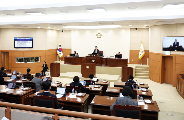 대전시 유성구의회 2026년 새해 첫 임시회 개회