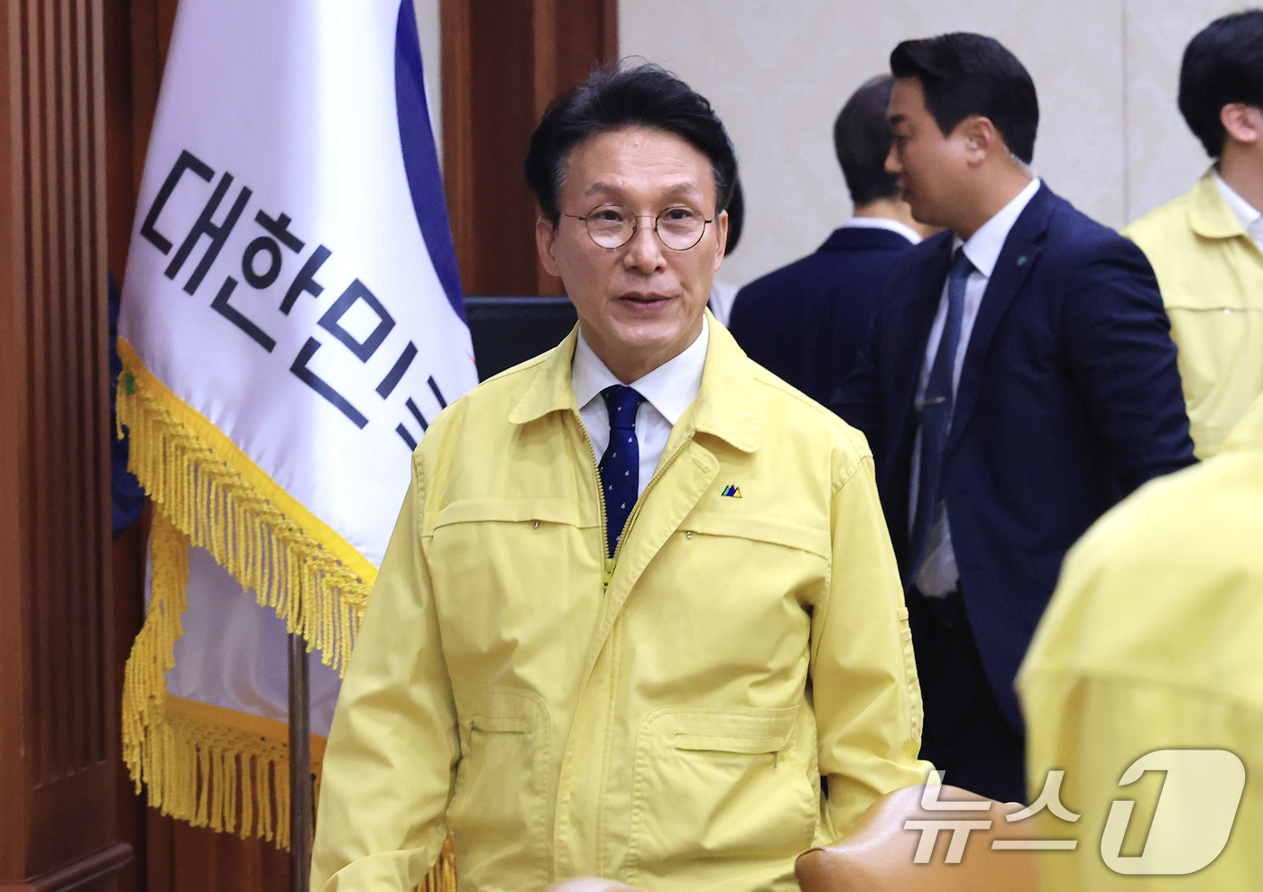 (서울=뉴스1) 임세영 기자 = 김민석 국무총리가 20일 서울 종로구 정부서울청사에서 열린 제22차 국가테러대책위원회의에 참석하고 있다. 2026.1.20/뉴스1