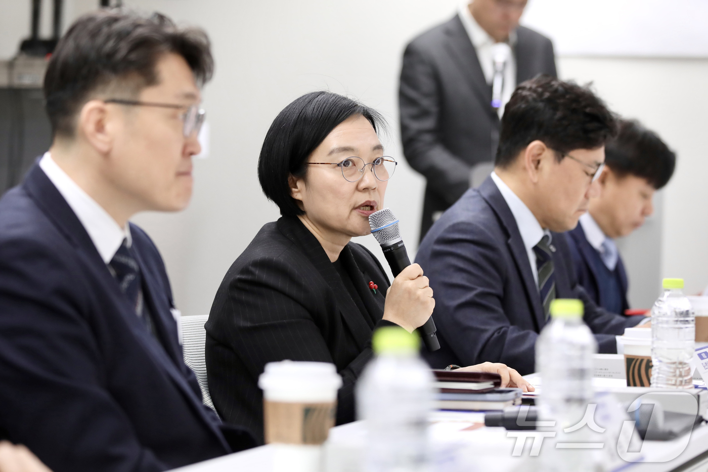 (서울=뉴스1) = 한성숙 중소벤처기업부 장관이 20일 서울에서 열린 '2026년 제1차 모태펀드 출자전략위원회’에서 인사말을 하고 있다. (중소벤처기업부 제공. 재판매 및 DB …