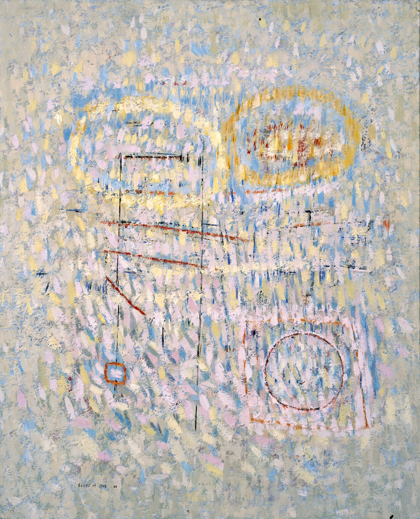 본문 이미지 - 이성자, The Vivid Dews_60-7 작가미상 촬영,임준형 디지털 (화이트 큐브 서울 제공)