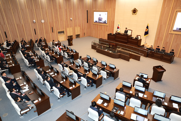 충북도의회 새해 첫 임시회 개회…25개 안건 처리