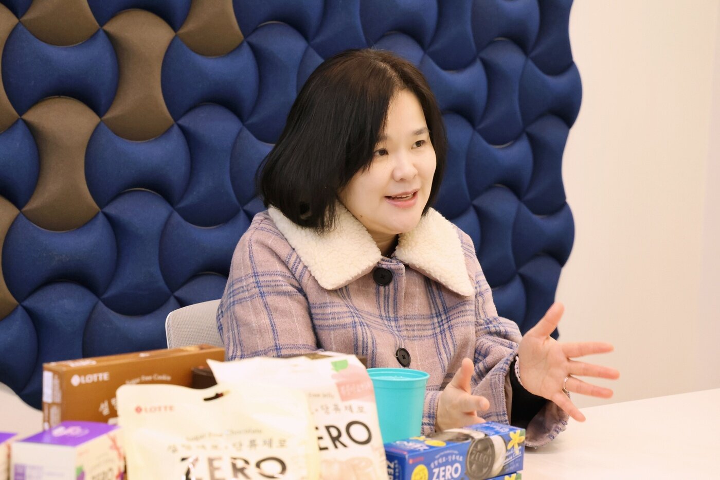 본문 이미지 - 김미영 1형당뇨병환우회 대표(롯데웰푸드 제공)