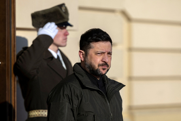 우크라, 美종전안에 합의하나…불참 의사 밝혔던 젤렌스키, 다보스 방문