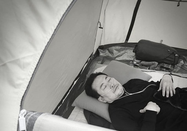 장동혁, 산소포화도 위험 수치에 산소발생기 착용…긴급 이송은 거부