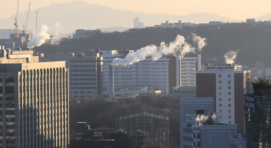 한파 찾아온 도심