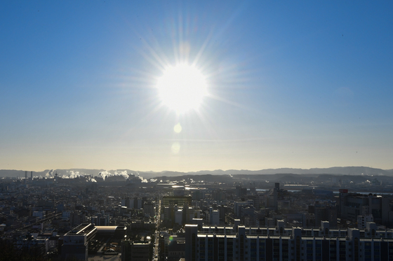 반가운 겨울 햇살