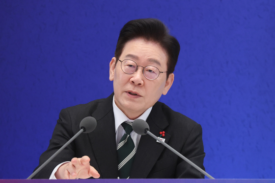 이재명 대통령, 신년 기자회견 답변