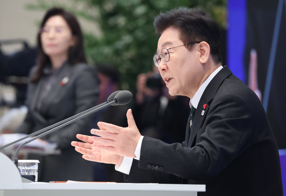 이재명 대통령, 신년 기자회견 답변