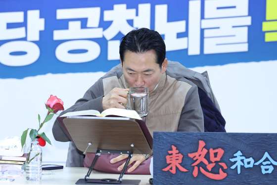 '단식 7일차' 장동혁 "장미도 동지 필요"…동참 호소