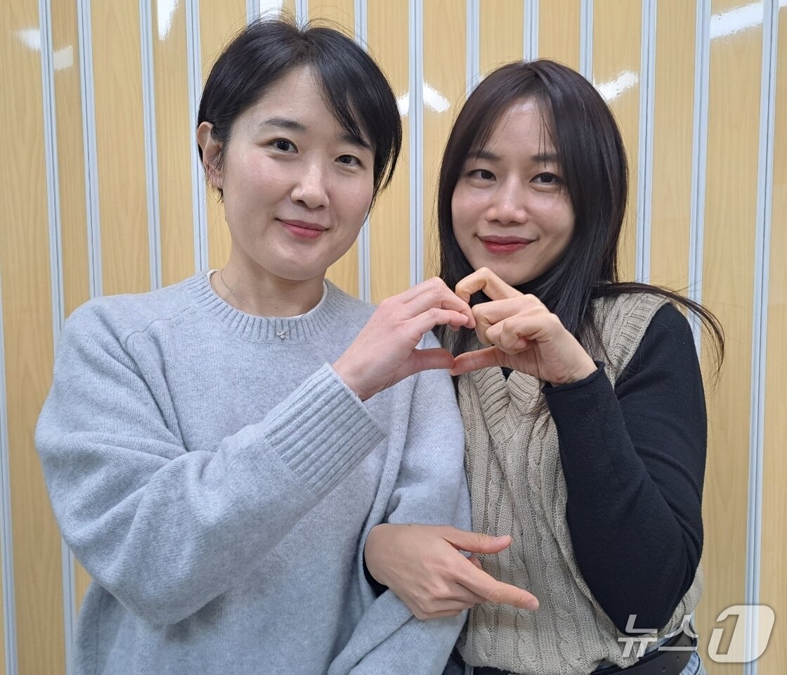 본문 이미지 - 제주동부경찰서 여성청소년과 이수연 경위와 노일정 경사.(제주경찰청 제공. 재판매 및 DB 금지)